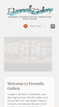 Mobile Screenshot of pennellogallery.com